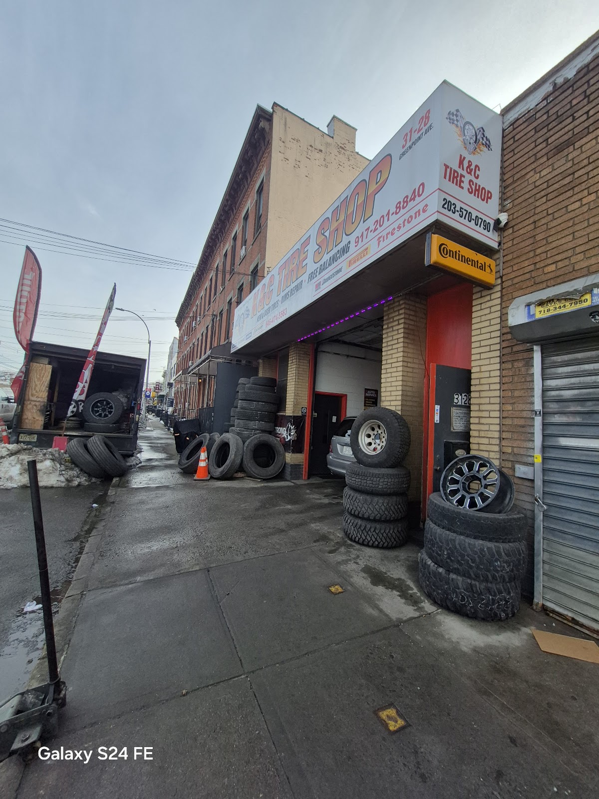 The New K&C TIRE SHOP INC. Auto Service